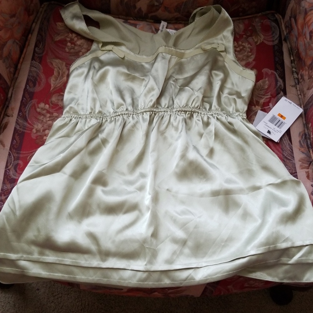 Vera Wang 2 pc green pant pajamas size S
